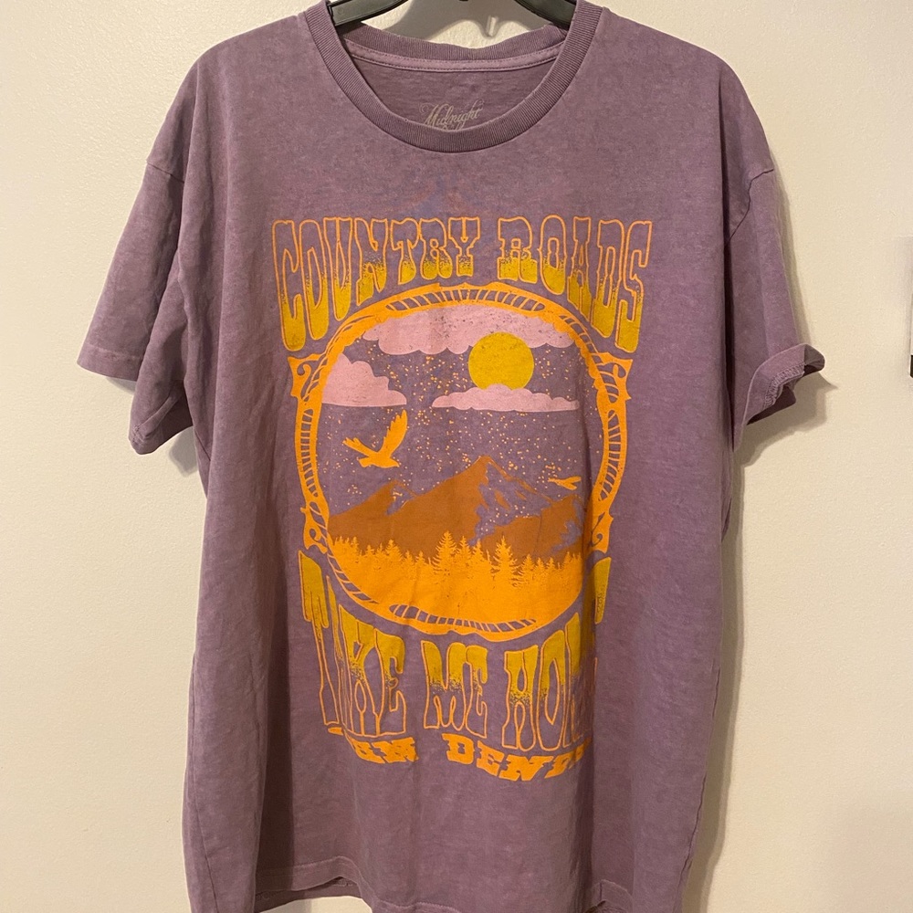 RARE Purple take me home tee dress size small